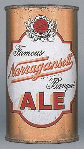 Narragansett Banquet Ale Flat Top Can