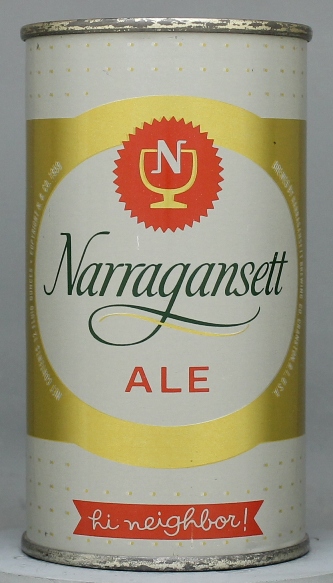Narragansett Ale Flat Top Can