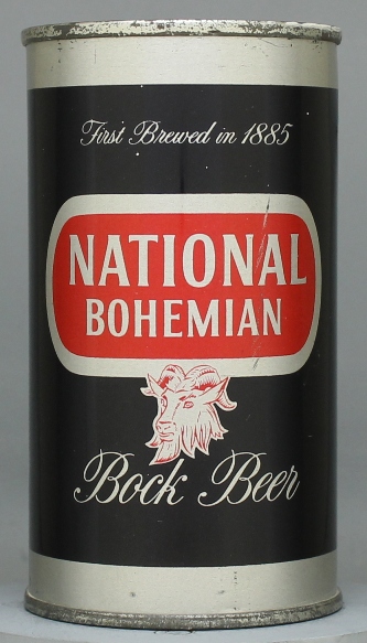 National Bohemian Bock Flat Top Can