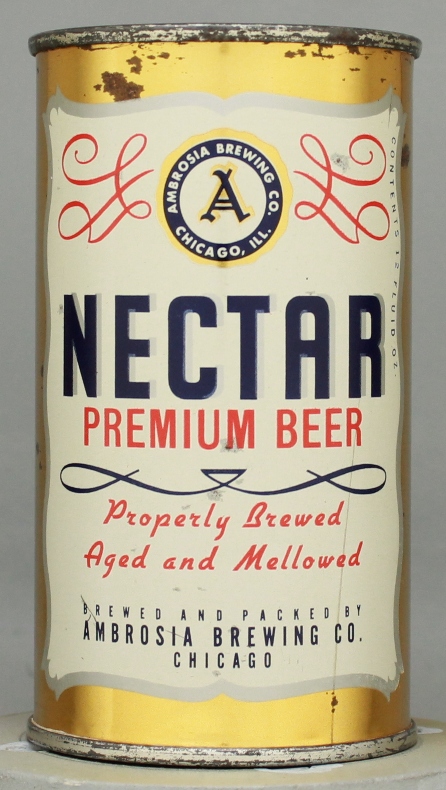 Nectar Premium Beer Flat Top Can