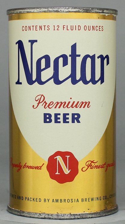 Nectar Premium Beer Flat Top Can