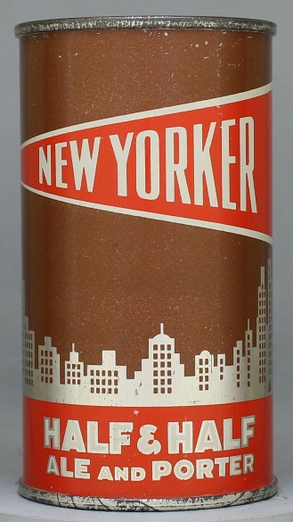 New Yorker Half&half Flat Top Can
