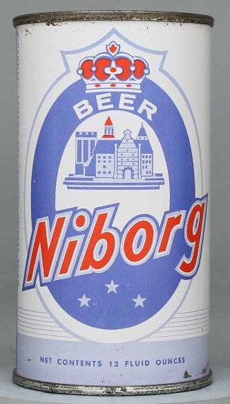 Niborg Beer Flat Top Can