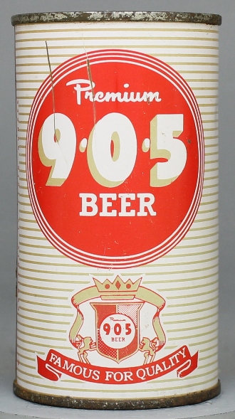 Nine O Five Premium Beer Flat Top Can