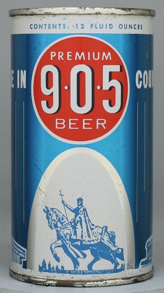 Nine O Five Premium Beer Flat Top Can