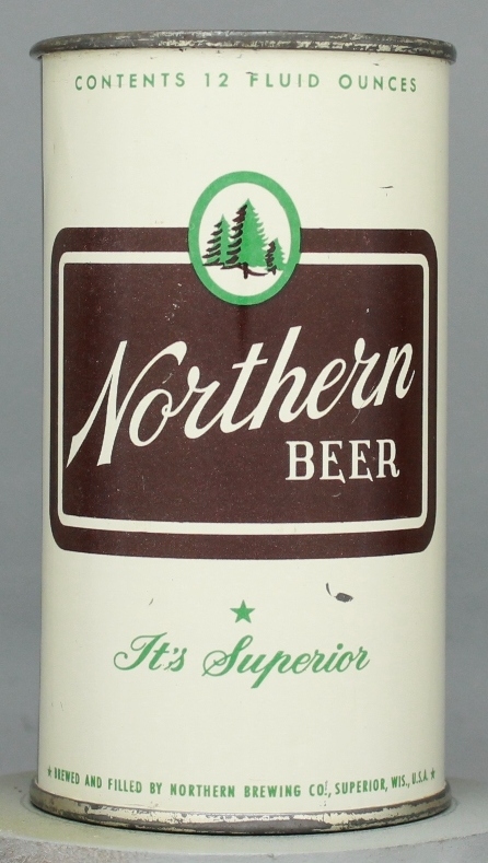 Northern Beer Flat Top Can