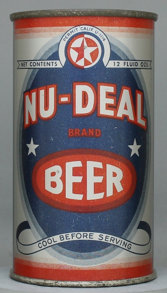 Nu-deal Beer Flat Top Can