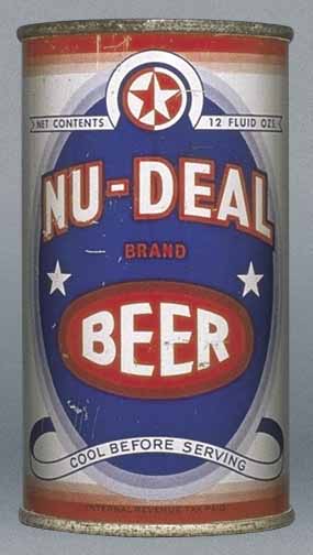 Nu-deal Beer Flat Top Can