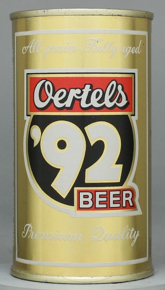 Oertel's 92 Beer Flat Top Can