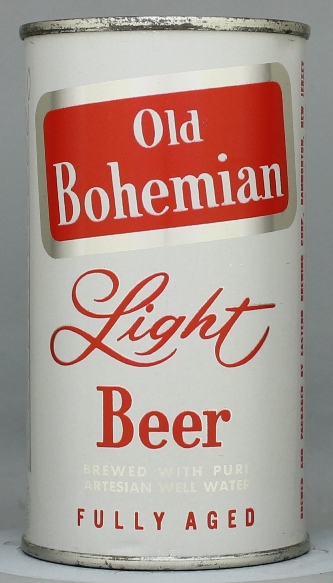 Old Bohemian Light Beer Flat Top Can