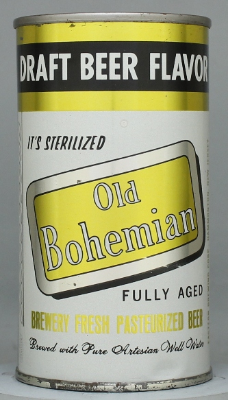 Old Bohemian Draft Flat Top Can