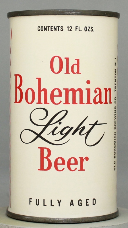 Old Bohemian Light Beer Flat Top Can