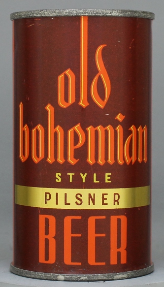 Old Bohemian Style Pilsner Beer Flat Top Can