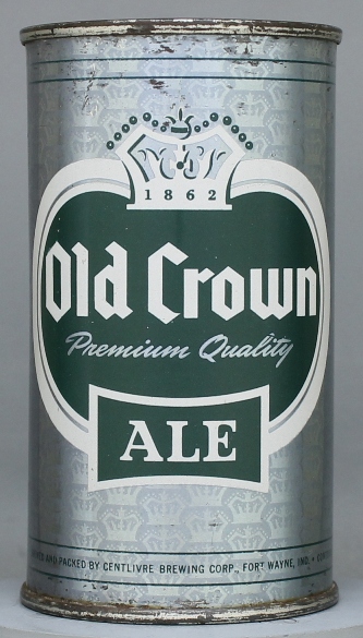 Old Crown Premium Quality Ale Flat Top Can