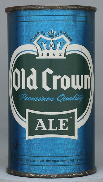 Old Crown Premium Quality Ale Flat Top Can