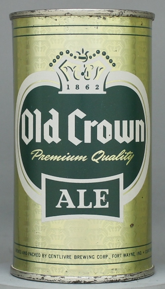 Old Crown Premium Quality Ale Flat Top Can