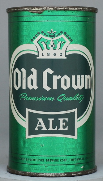Old Crown Premium Quality Ale Flat Top Can