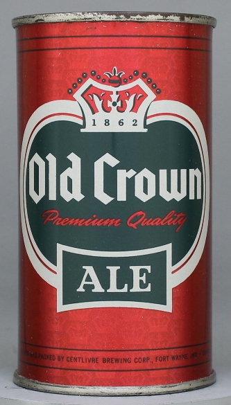 Old Crown Premium Quality Ale Flat Top Can