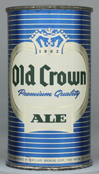 Old Crown Premium Quality Ale Flat Top Can