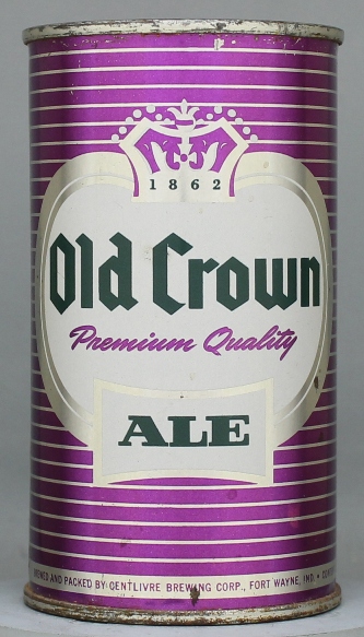 Old Crown Premium Quality Ale Flat Top Can