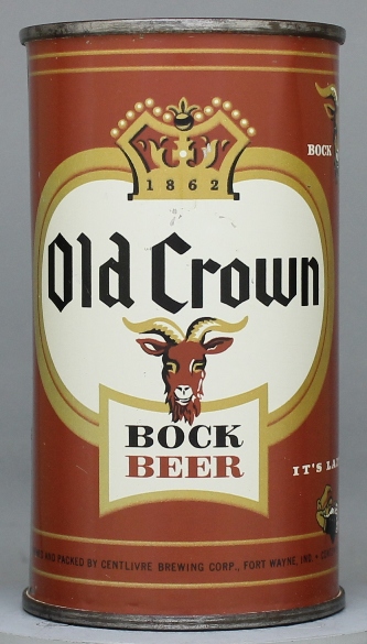 Old Crown Bock Flat Top Can