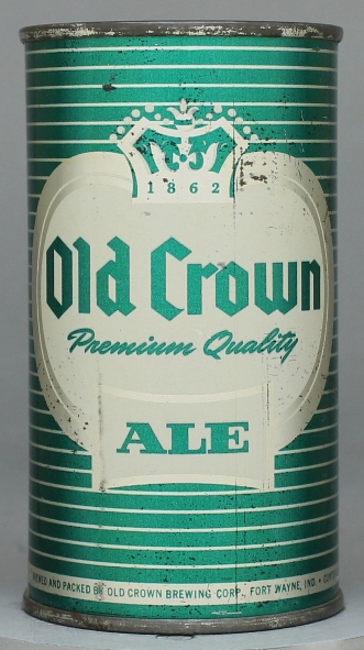 Old Crown Premium Quality Ale Flat Top Can