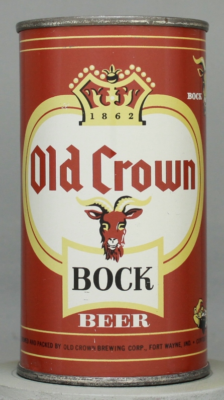 Old Crown Bock Flat Top Can