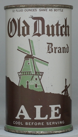 Old Dutch Brand Ale Flat Top Can