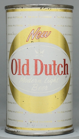 Old Dutch Modern Light Beer Flat Top Can