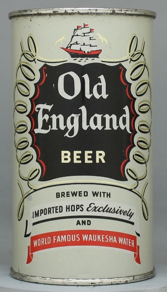 Old England Beer Flat Top Can