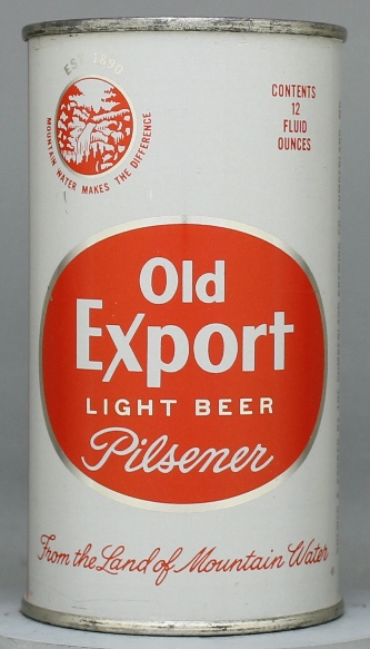 Old Export Pilsener Light Beer Beer Flat Top Can