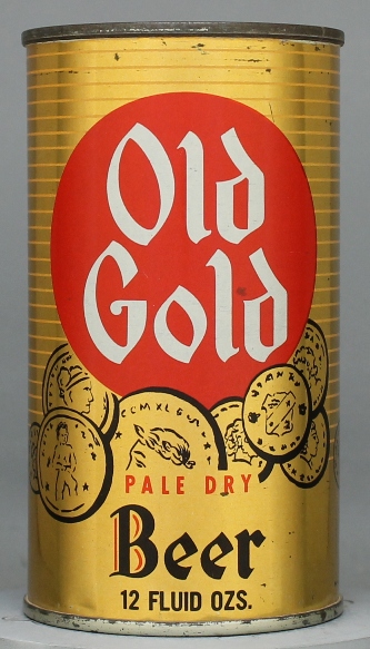 Old Gold Beer Flat Top Can