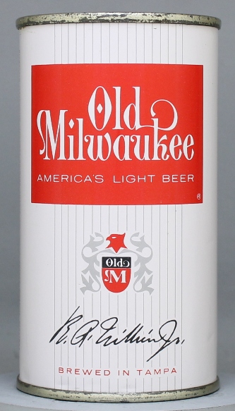 Old Milwaukee America's Light Beer Flat Top Can