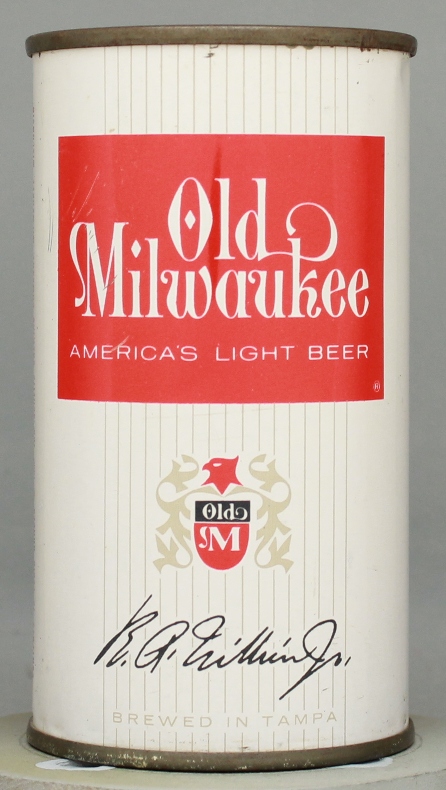 Old Milwaukee America's Light Beer Flat Top Can