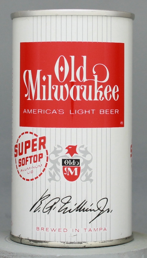Old Milwaukee America's Light Beer Flat Top Can