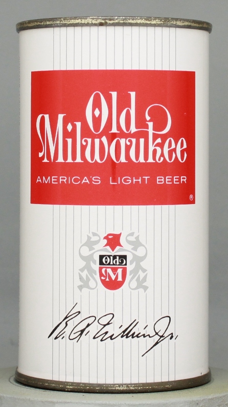 Old Milwaukee America's Light Beer Flat Top Can