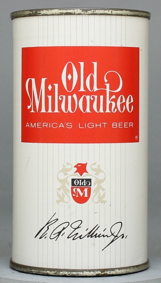 Old Milwaukee America's Light Beer Flat Top Can