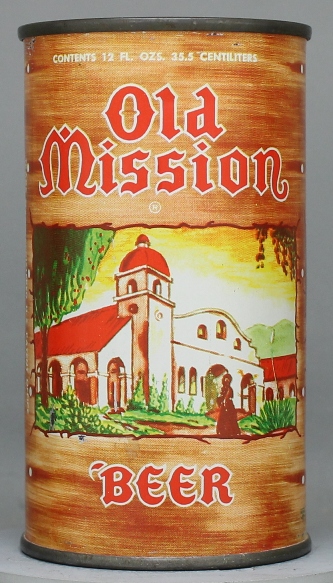 Old Mission Beer Flat Top Can