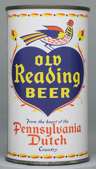 Old Reading Beer Flat Top Can