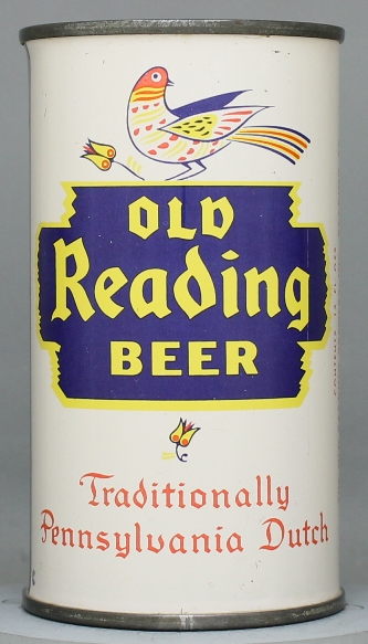 Old Reading Beer Flat Top Can