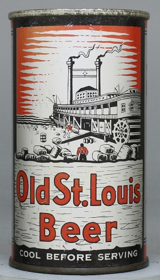 Old St. Louis Beer Flat Top Can