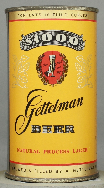 One Thousand Natural Process Beer Flat Top Can