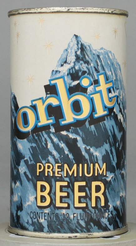 Orbit Premium Beer Flat Top Can