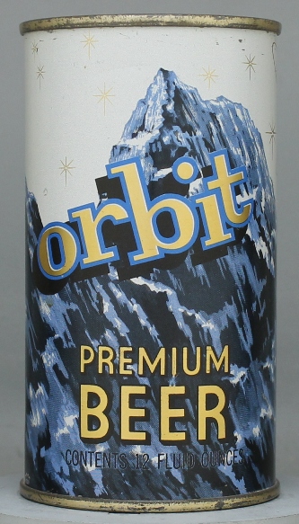 Orbit Premium Beer Flat Top Can