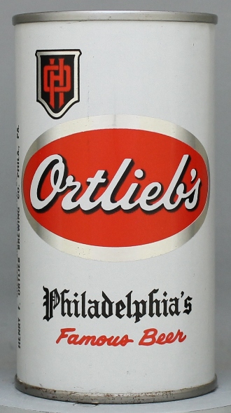 Ortlieb's Philadelphia's Famous Beer Flat Top Can