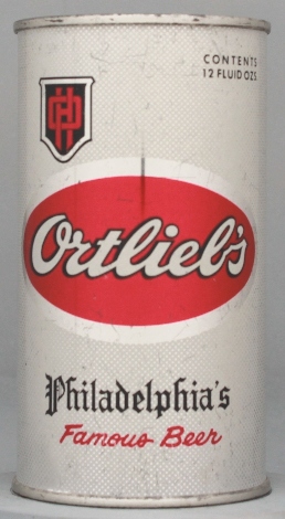 Ortlieb's Philadelphia's Famous Beer Flat Top Can