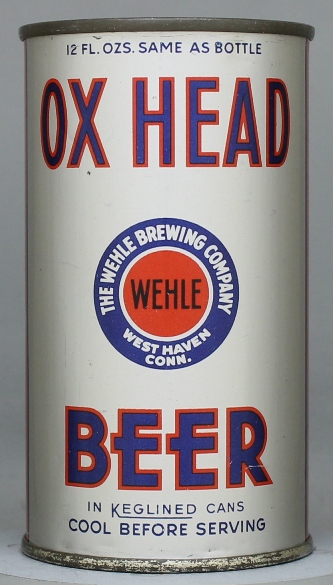 Ox Head Beer Flat Top Can