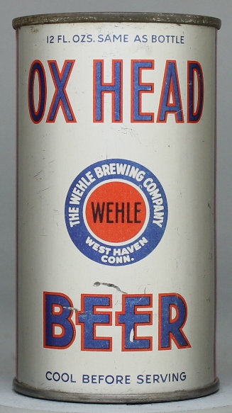 Ox Head Beer Flat Top Can