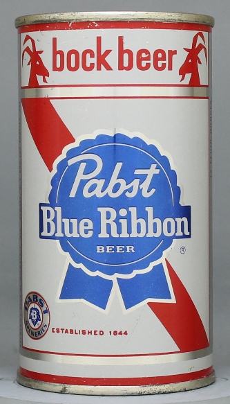 Pabst Blue Ribbon Bock Flat Top Can