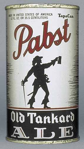 Pabst Old Tankard Ale Flat Top Can